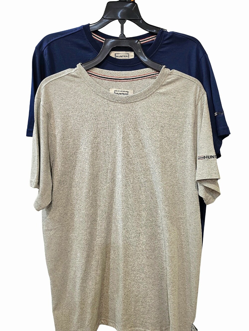 Hunter Sleepweat 2-PC Logo Sleeve Solid S/S Crew Neck T-Shirts
